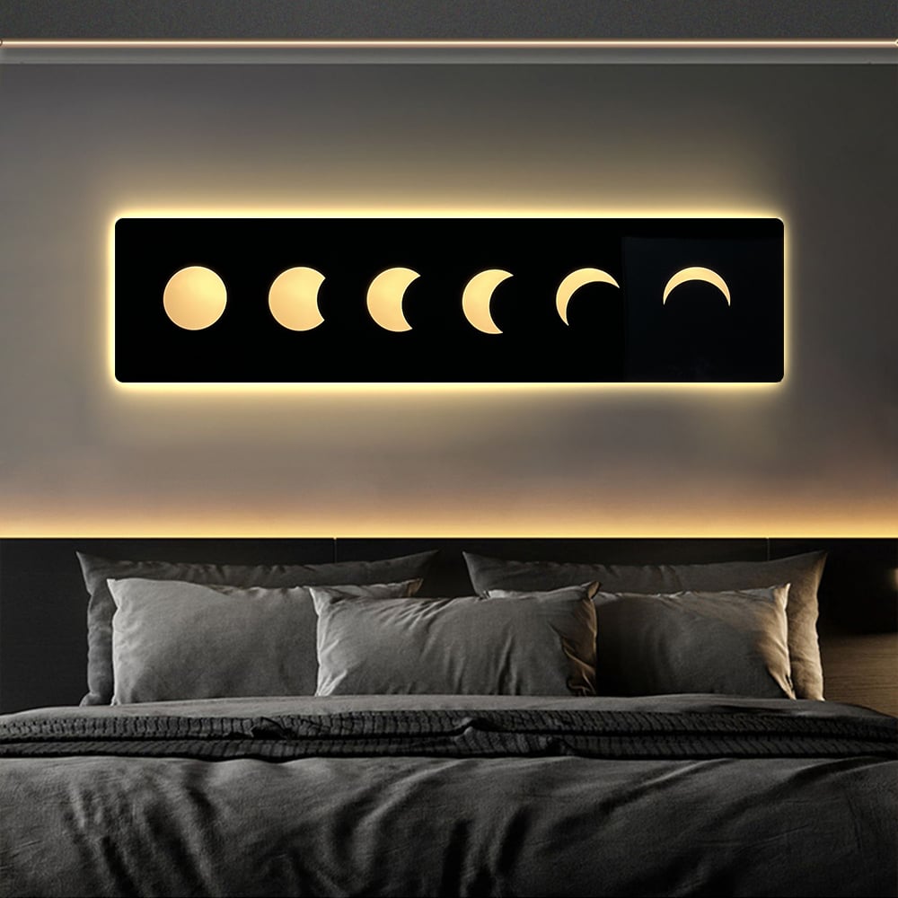 Customer Reviews for 1000mm Creative Moon Light Wall Art Decoration Painting USB LED Warm Wall Light