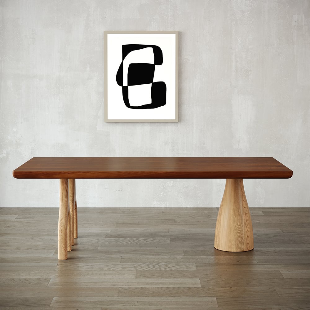 Questions et Réponses pour 1400mm Table de Salle à Manger Noyer Rectangulaire pour 6 Personnes