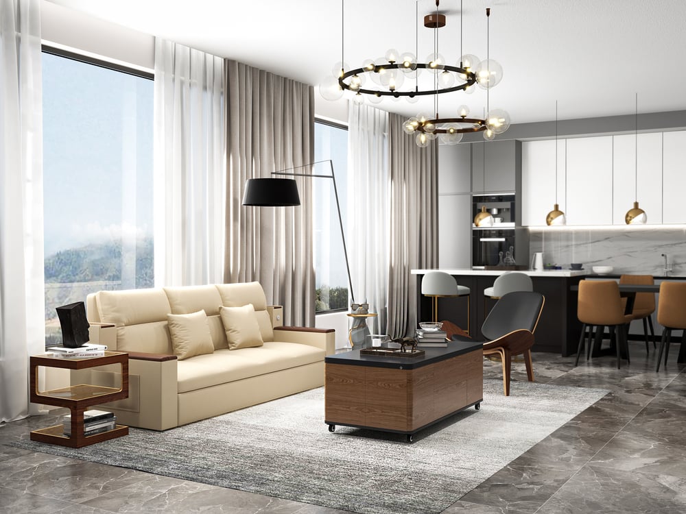 Questions et Réponses pour Fauteuil d'appoint tripode en cuir et noyer