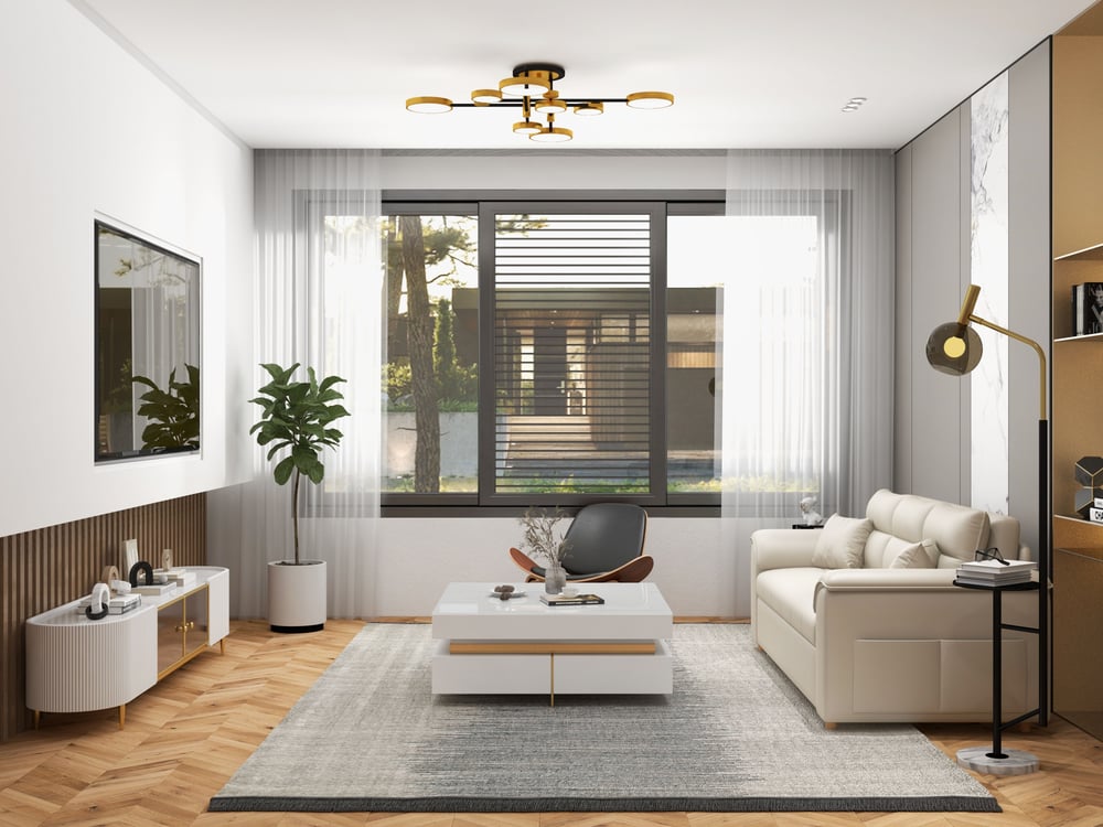 Avis Clients sur Fauteuil d'appoint slipper trépied simili-cuir avec pieds en bois