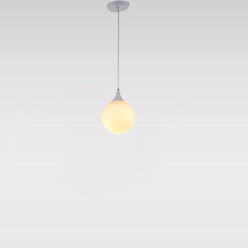 Perguntas e respostas para Mini luminária pendente moderna contemporânea de 1 luz Globe Glass Shade ajustável em branco