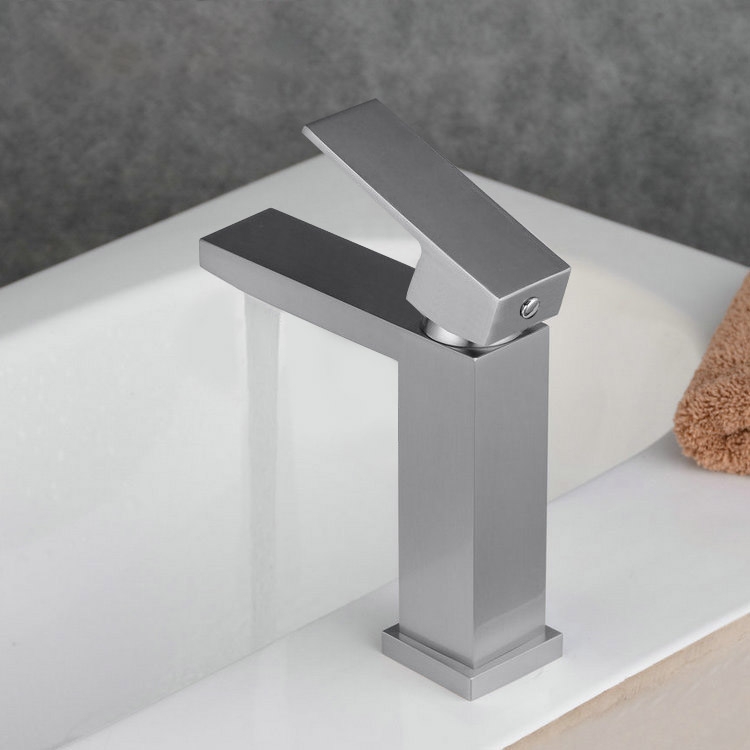 Questions and Answers for Vland Deck Mounted One-Hole Single Handle Bathroom Sink Faucet Brushed Nickel Brass