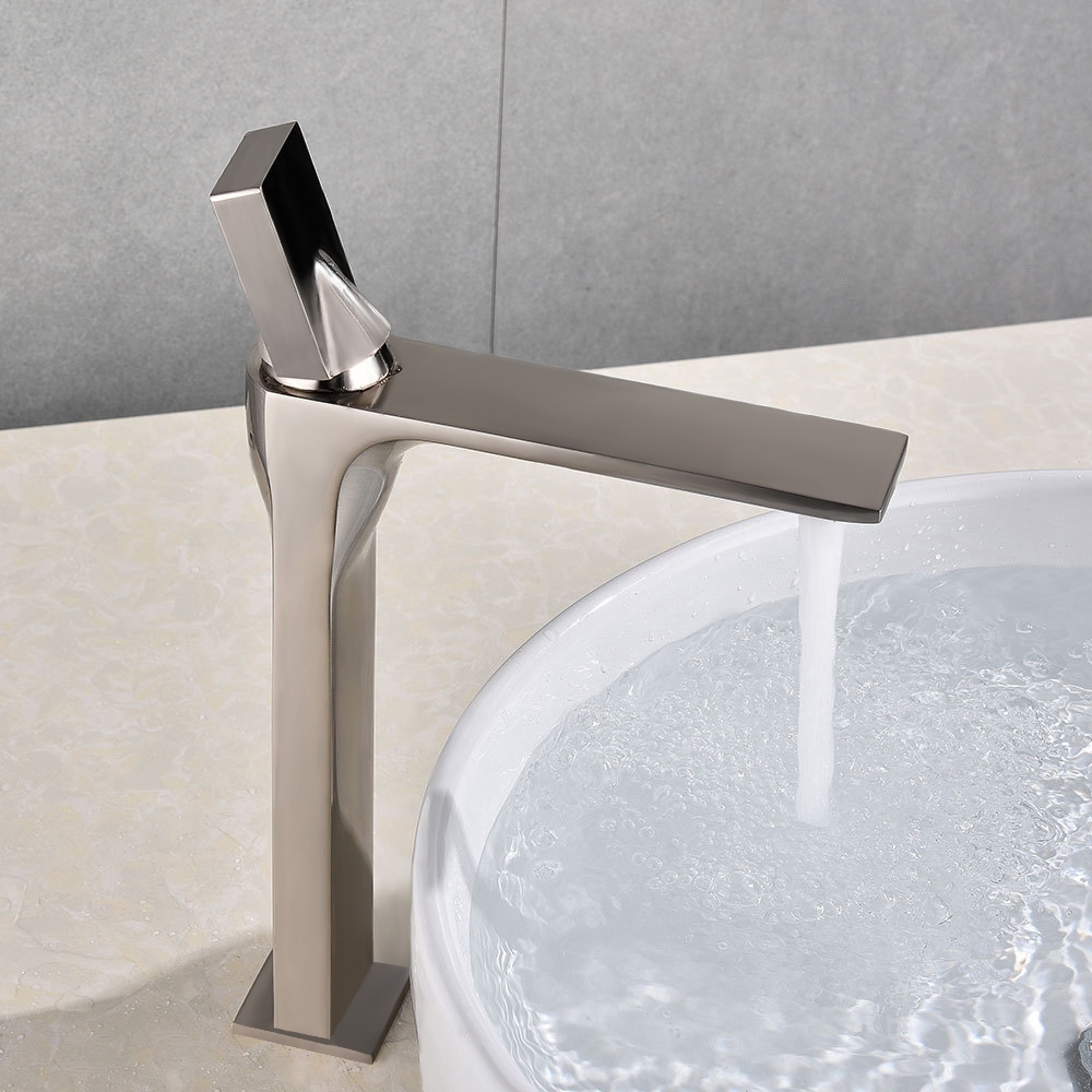 Customer Reviews for Utop Modern Innovative Design Single Hole Sink Faucet in Brushed Nickel Solid Brass
