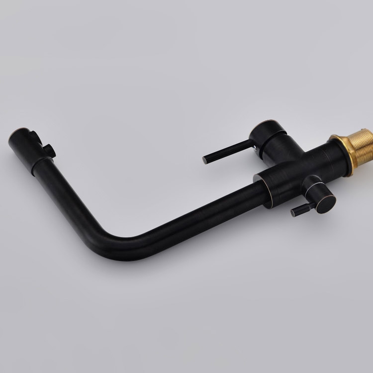 Questions and Answers for Stev Monobloc Dual Lever Kitchen Mixer Tap with Water Filtering in Antique Black