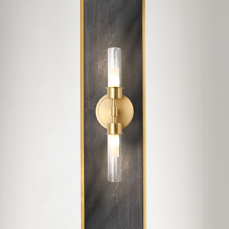 Questions and Answers for Modern Brass 2-Light Wall Sconce Bedroom Light