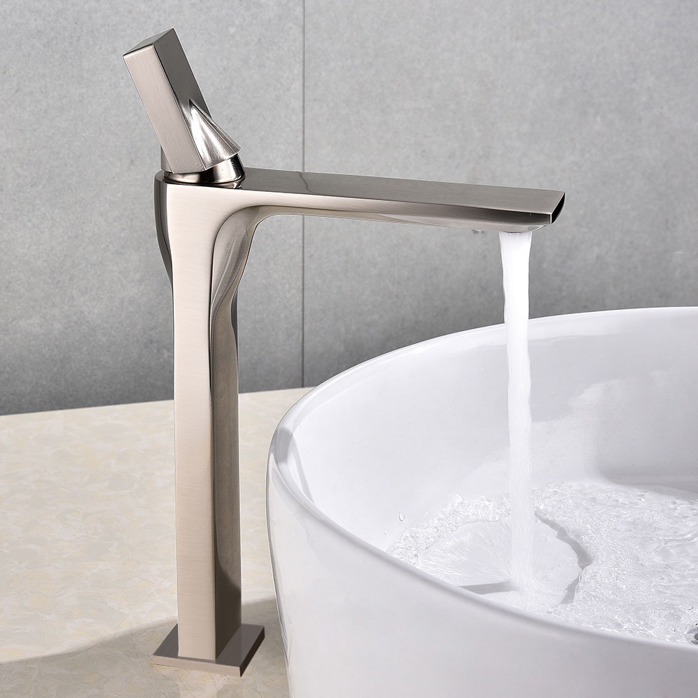 Customer Reviews for Utop Modern Innovative Design Single Hole Sink Faucet in Brushed Nickel Solid Brass