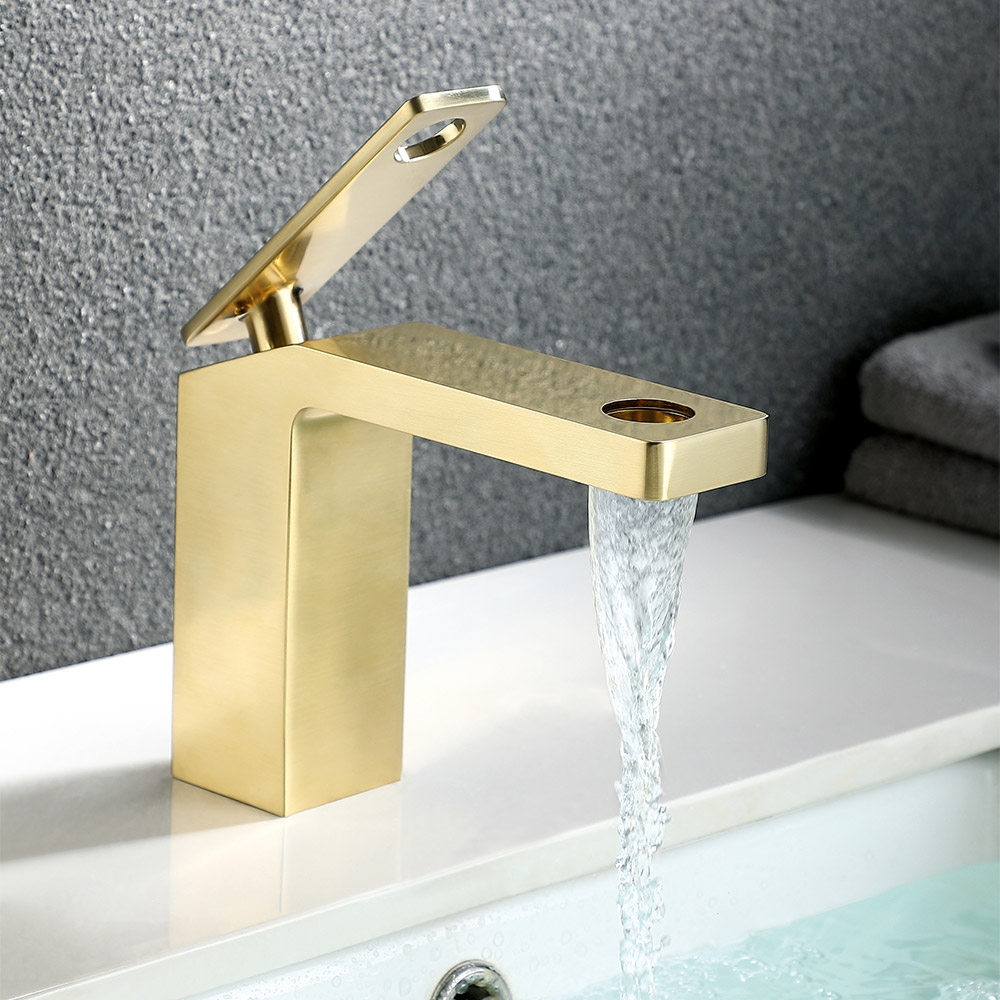 Questions and Answers for Bex Contemporary Deck Mounted Monobloc Bathroom Basin Tap Flat Handle Solid Brass