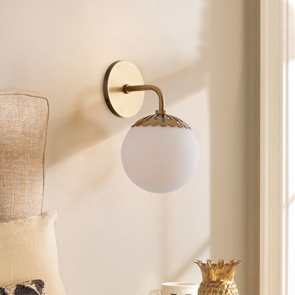 Questions and Answers for Worldgle Modern Globe 1-Light Indoor Wall Sconce
