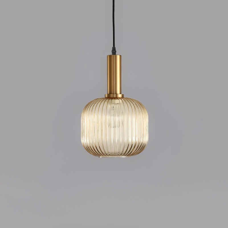 Questions and Answers for Gold metal pendant lamp in the shape of a single bulb lantern, style A