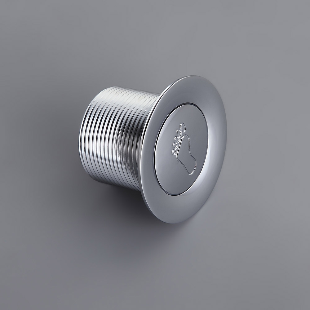 Questions and Answers for Modern Solid Brass Round Tip Toe Bath Waste without Overflow in Polished Chrome