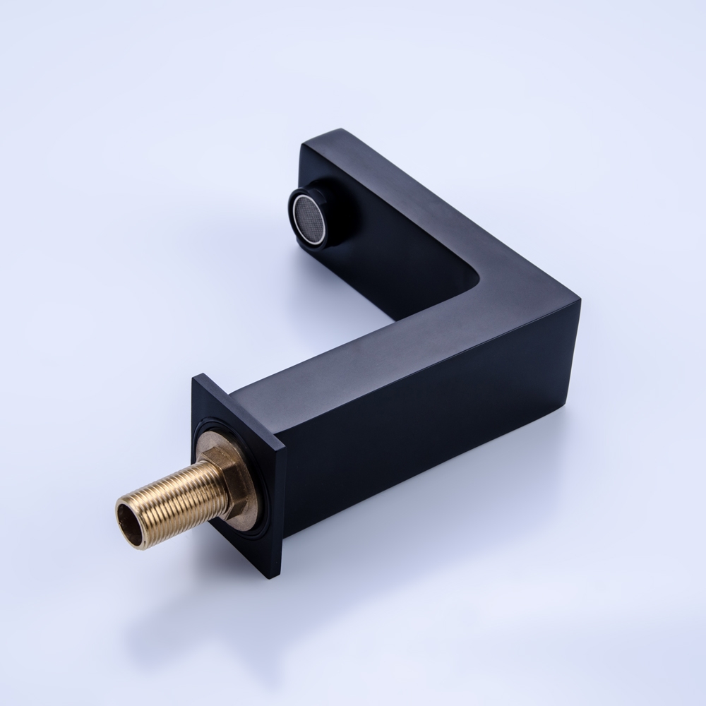 Questions and Answers for Vland Brass Matte Black Double Handles Right-Angle Widespread Bathroom Sink Faucet