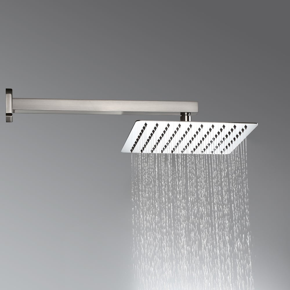 Customer Reviews for Modern 8" Wall Mounted Shower System with Handheld Shower Pressure Balance Valve