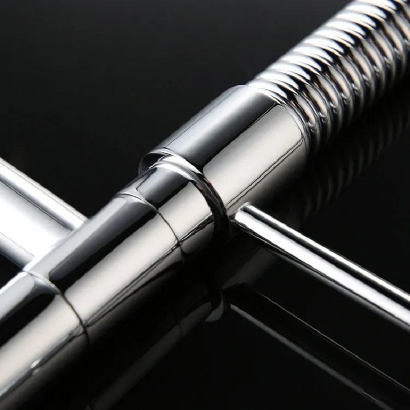 Otázky a odpovědi pro Moderní kuchyňský mixér s postřikovačem Mosazné vytahovací baterie Chrome Monobloc 3 v 1