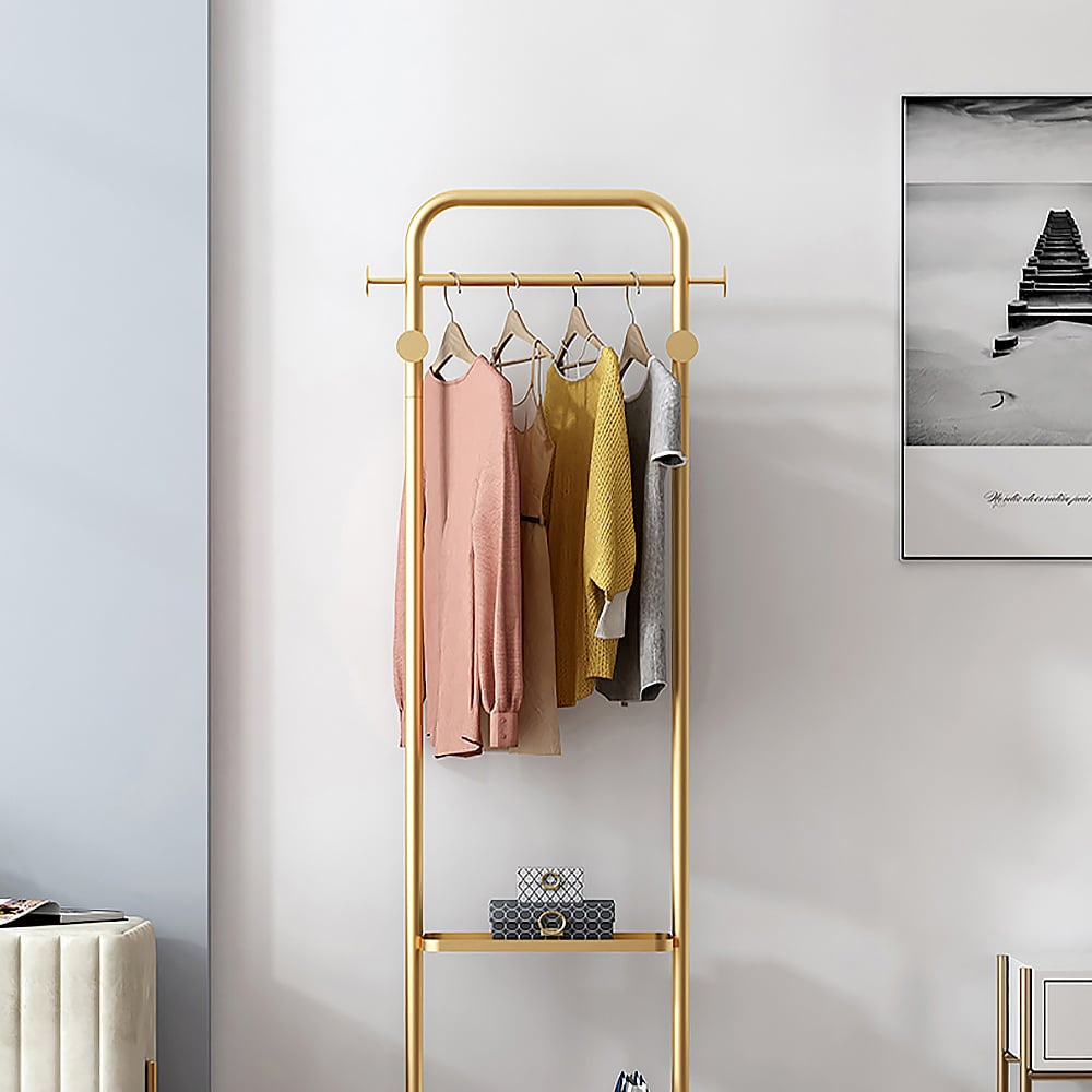Customer Reviews for 1700mm Modern Freestanding Rail Cloth Rack with Marble Base