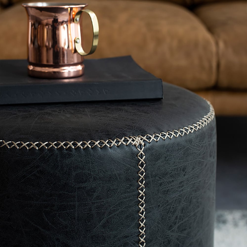 Customer Reviews for Swivel PU Leather Vanity Stool with Metal Base Black Round Vanity Chair