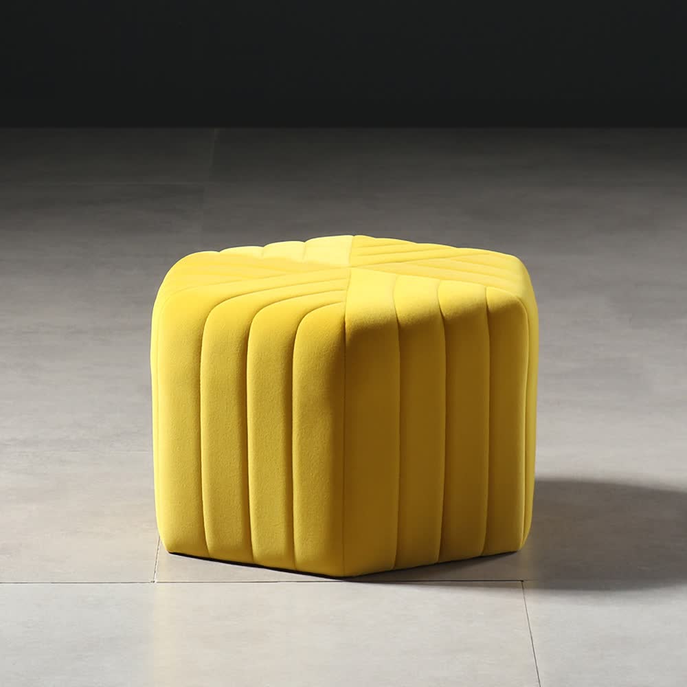 Questions and Answers for Velvet Wide Hexagonal Pouf Ottoman