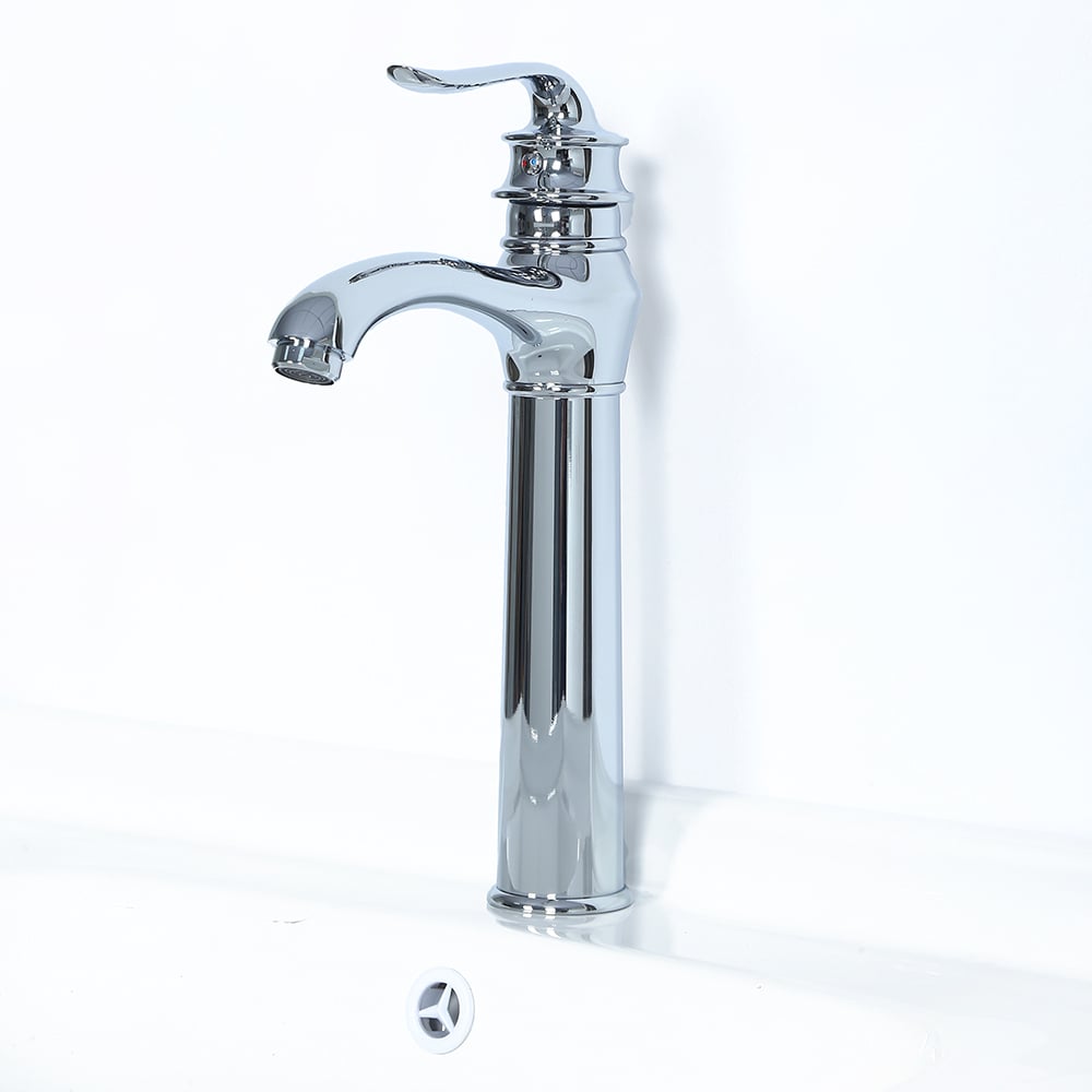 Questions and Answers for Marve Modern Single Lever Handle Mono Bathroom Tall Basin Mixer Tap in Polished Chrome