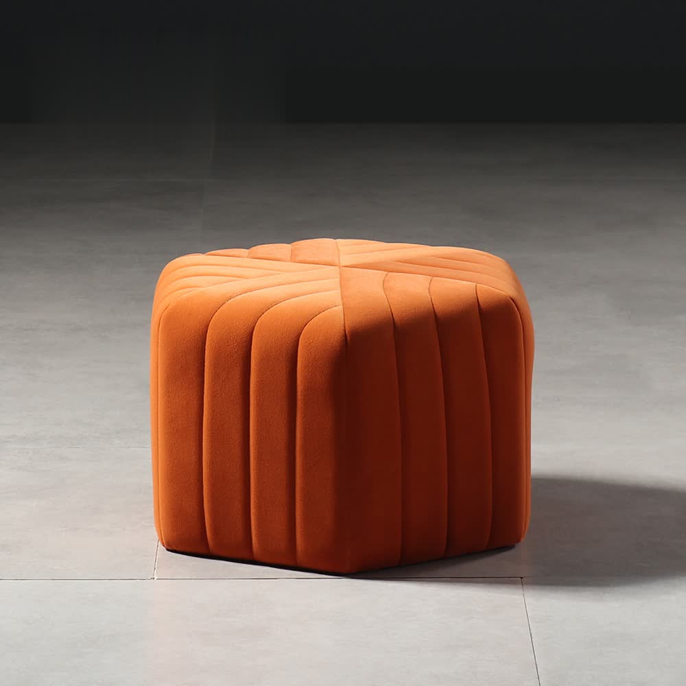 Avis Clients sur Pouf hexagonal large en velours
