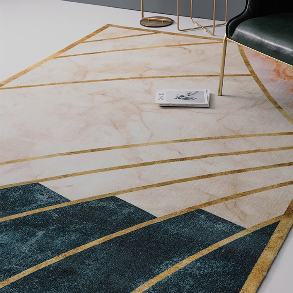 Questions et Réponses pour Tapis de zone géométrique rectangulaire moderne de 1530 mm x 2430 mm