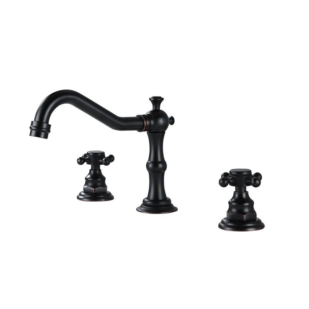 Questions and Answers for Chester Traditional Double Handle Bathroom Widespread Sink Faucet Victorian Spout