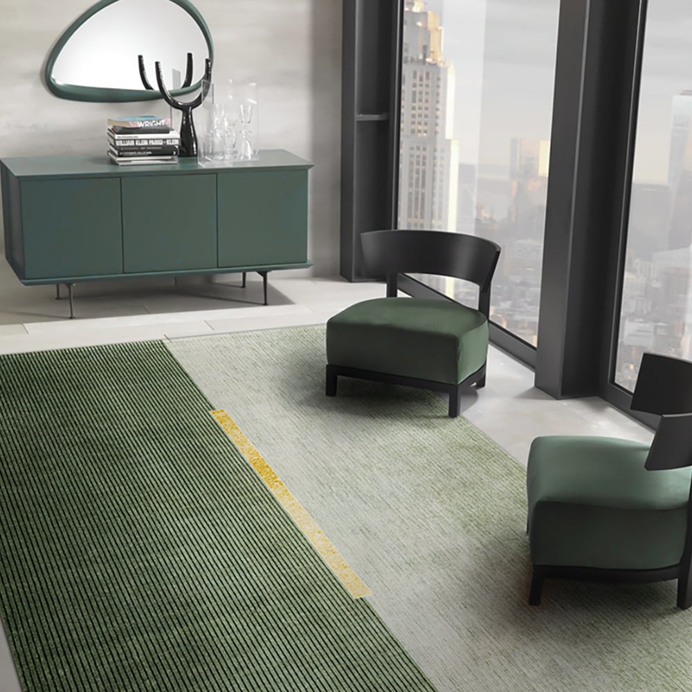 Customer Reviews for 1820mm x 2700mm Rectangle Living Room Geomatric Contemporary Multipurpose Green