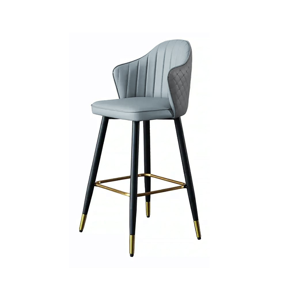 Customer Reviews for Modern PU Leather Bar Stools or Counter Stools with Upholstery Gray