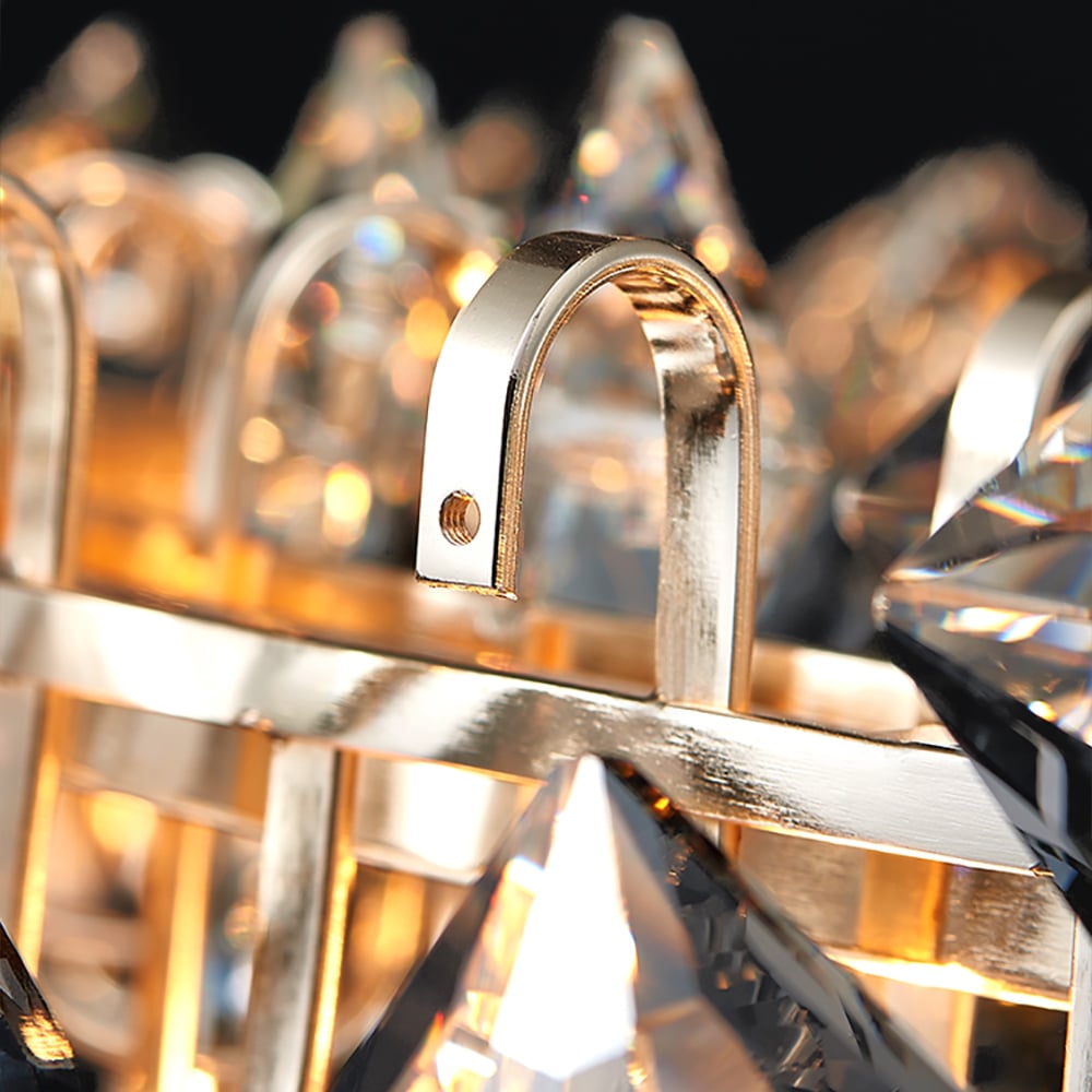 Avaliações de clientes sobre Luminária de ilha de cozinha linear moderna de 4 luzes Crystack com cabos ajustáveis