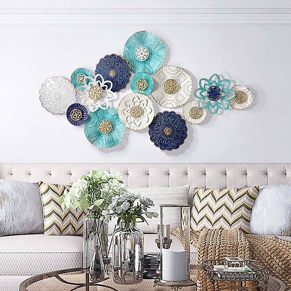 Customer Reviews for Modern Blooming Flowers Metal Wall Decor Home Hanging Art