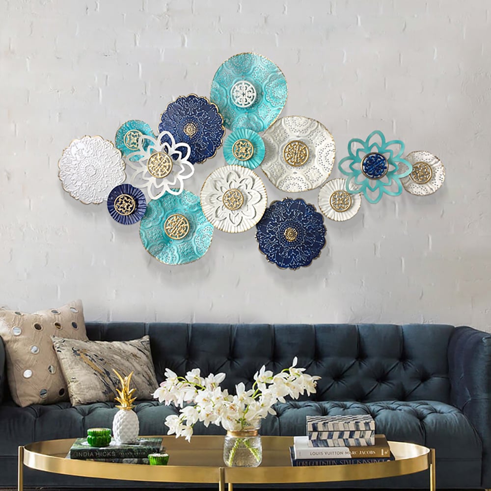 Customer Reviews for Modern Blooming Flowers Metal Wall Decor Home Hanging Art