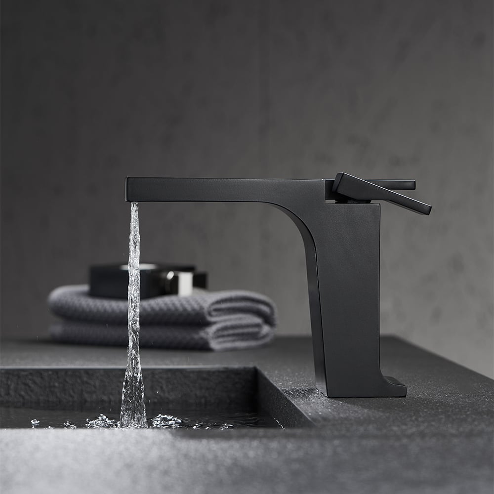 Questions and Answers for Cutton Black Modern Monobloc Bathroom Basin Mixer Tap Solid Brass