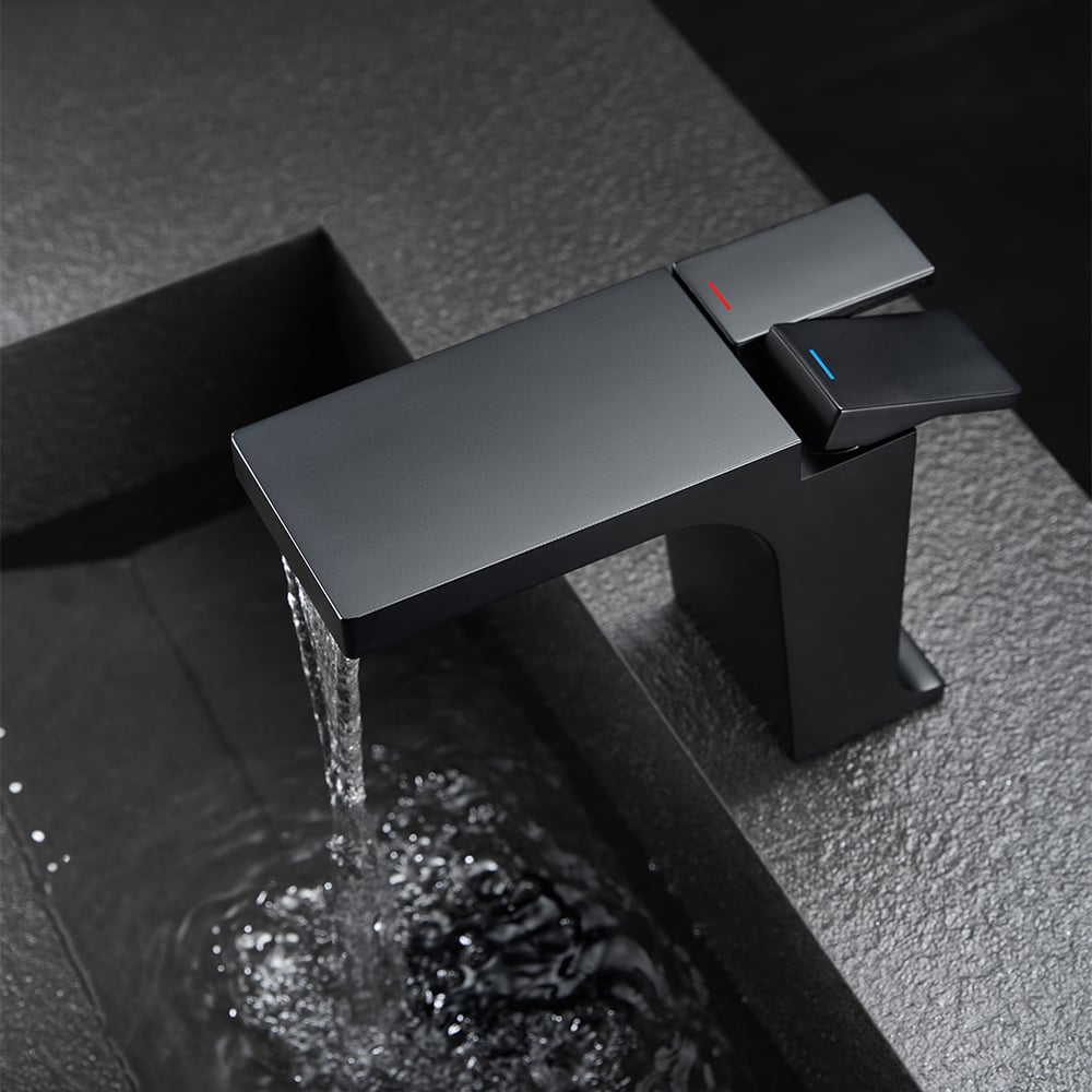 Questions and Answers for Cutton Black Modern Monobloc Bathroom Basin Mixer Tap Solid Brass