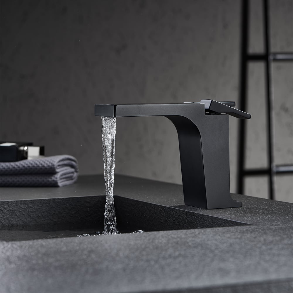 Questions and Answers for Cutton Black Modern Monobloc Bathroom Basin Mixer Tap Solid Brass