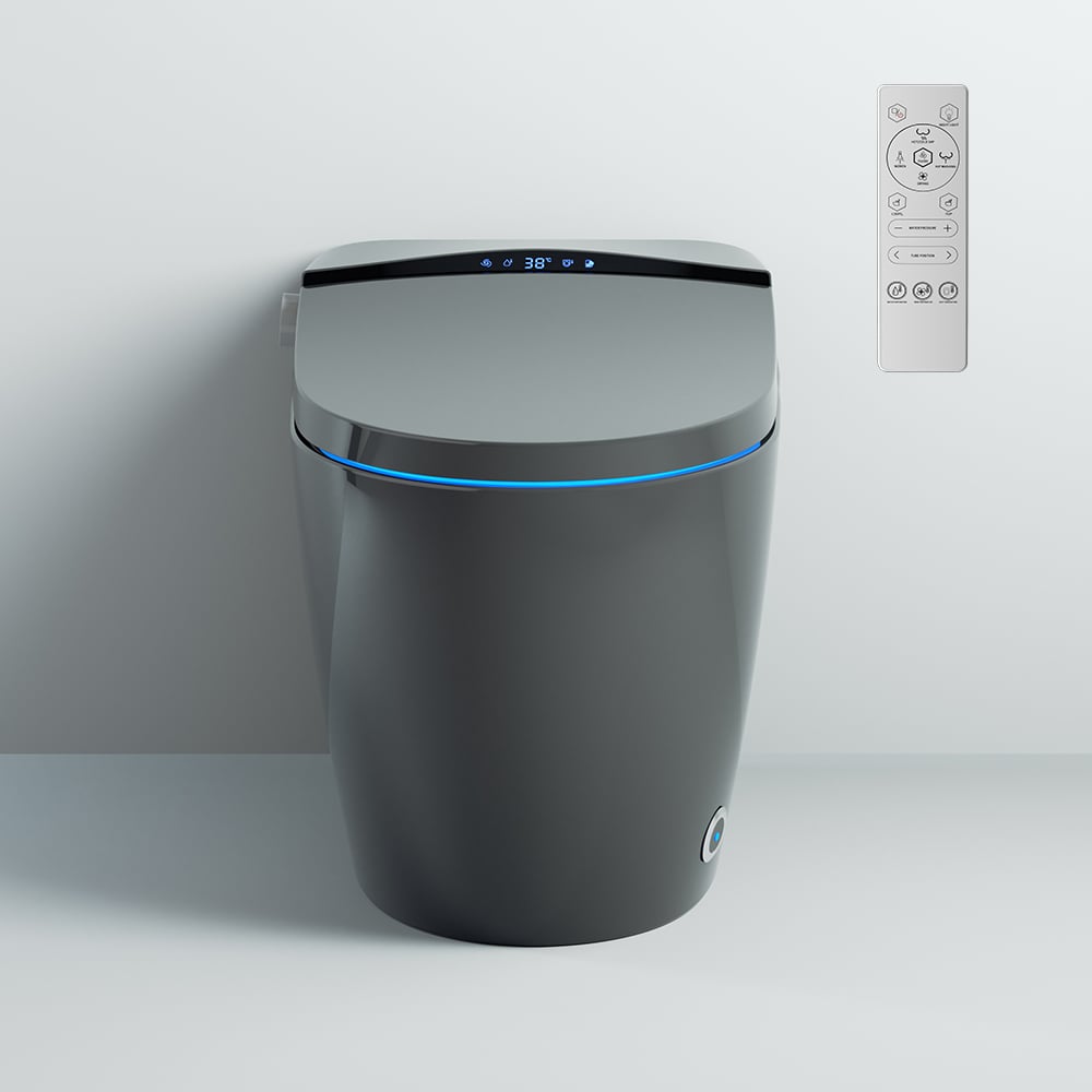 Customer Reviews for Hynova AX5 Automatic Smart Bidet Toilet with Multi-Function Gray 1.28 GPF