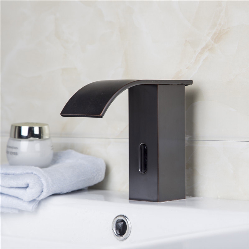 Customer Reviews for Milly Waterfall Automatic Sensor Hot & Cold Bathroom Sink Faucet Touchless Antique Black
