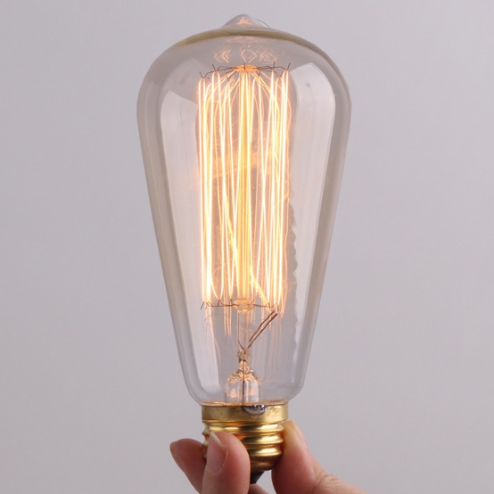 Customer Reviews for 40W E27 Vintage A-Shape Brass Edison Incandescent Bulb