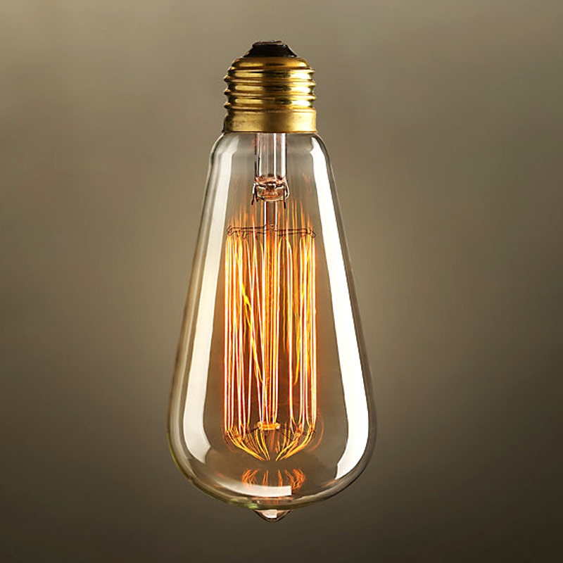 Customer Reviews for 40W E27 Vintage A-Shape Brass Edison Incandescent Bulb