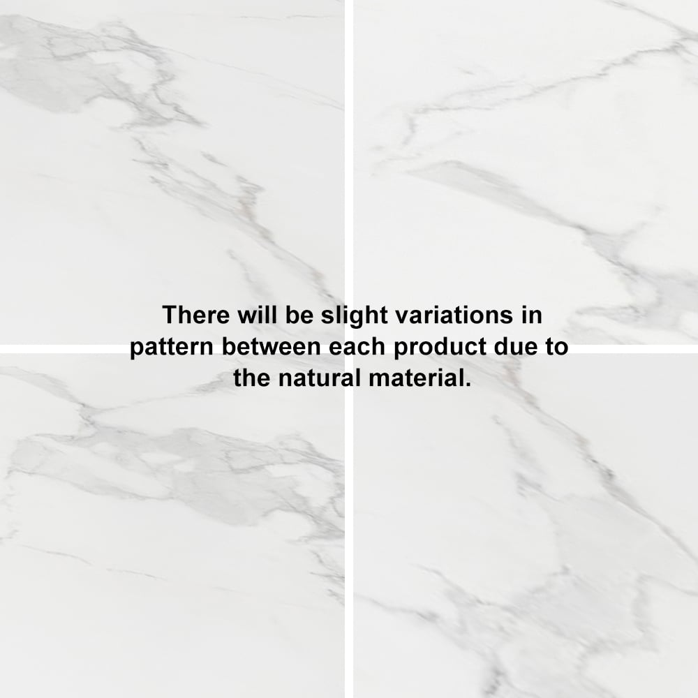 Customer Reviews for 180 cm Modern Extendable White Sintered Stone Dining Table with Leaf X-Base 4-6 Seater