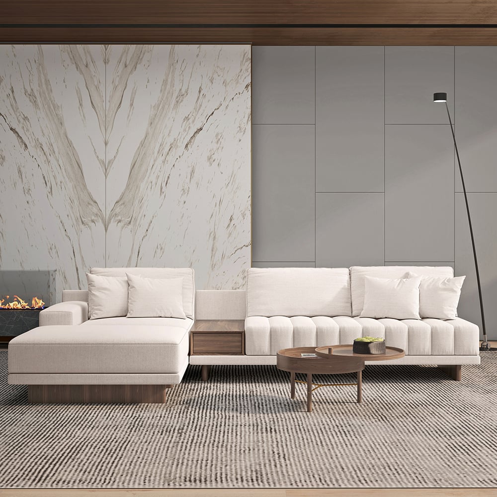 Homary Vewal Modular Sectional Sofa - Thumbnail 4
