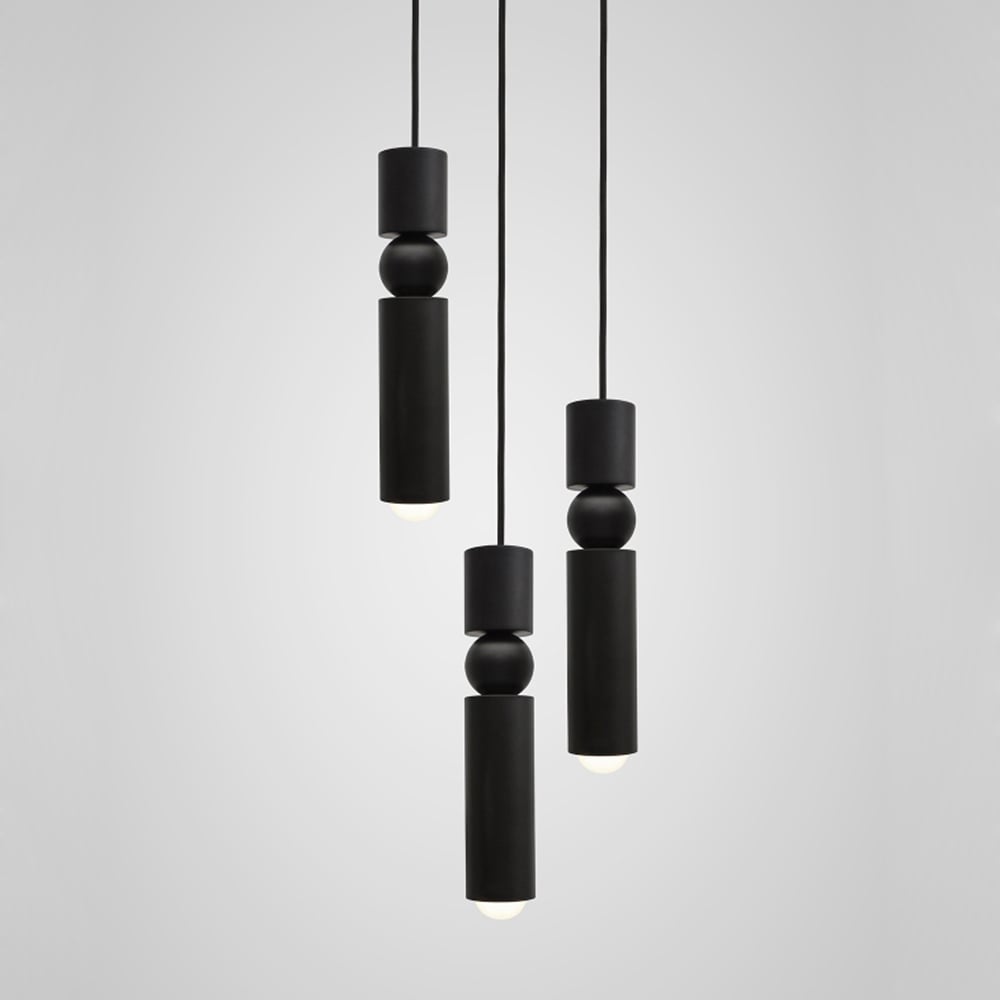 Questions and Answers for Mini Cylinder Single-Light Minimalist Pendant Light in Black