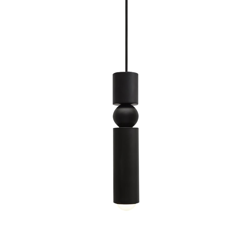Questions and Answers for Mini Cylinder Single-Light Minimalist Pendant Light in Black