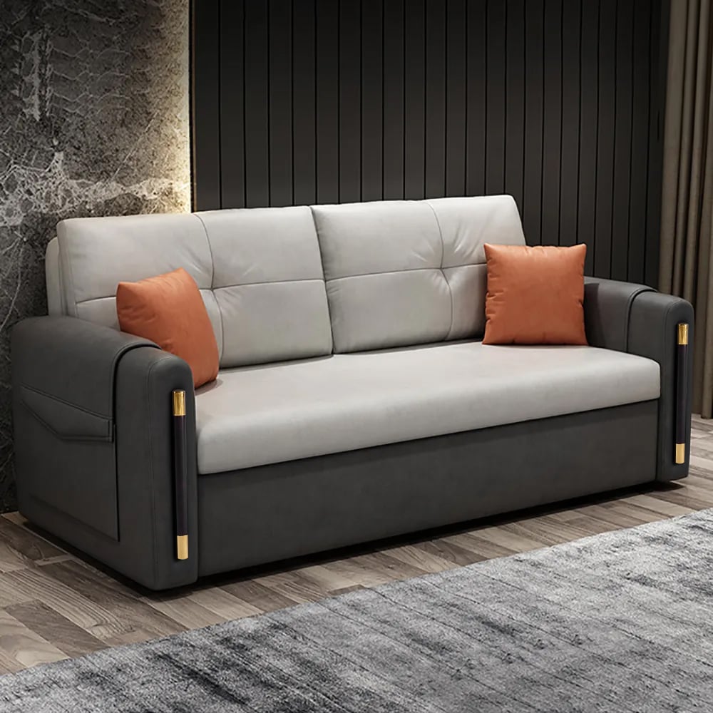 Kundenbewertungen für 2050 mm Leath-Aire 3-Sitzer-Schlafsofa