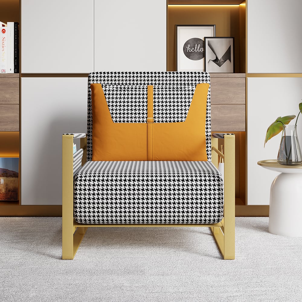 Questions and Answers for Orange Single chaise longue Sofa Bed