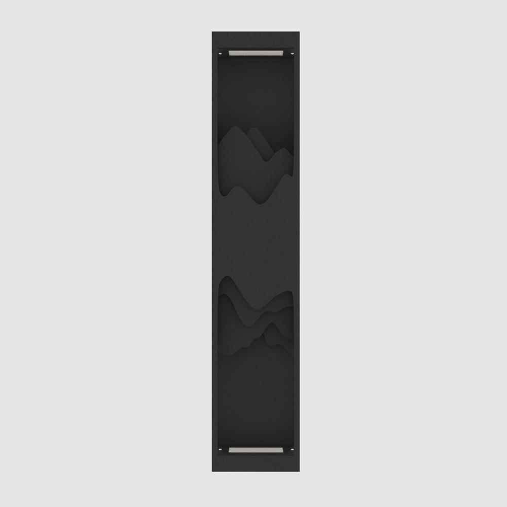 Questions and Answers for 40" Modern Flush Mounted LED Outdoor Lighting Wall Sconces Layered Cuboid