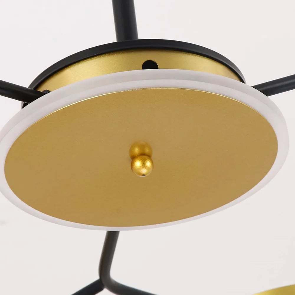 Questions and Answers for Modern Nordic Style 8-Light Chandelier 5W Warm Light Chandelier