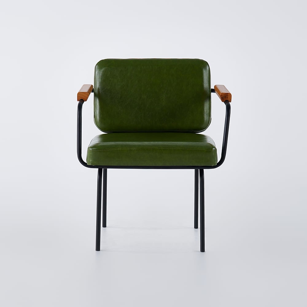 Questions and Answers for Set of 2 Modern Dining Chairs with PU Leather Upholstery Green