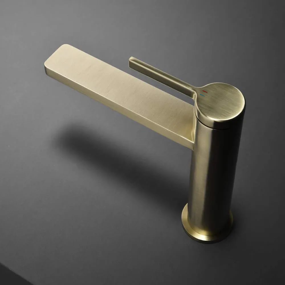 Questions and Answers for Brushed Gold Single Lever Handle Monobloc Basin Tap Solid Brass