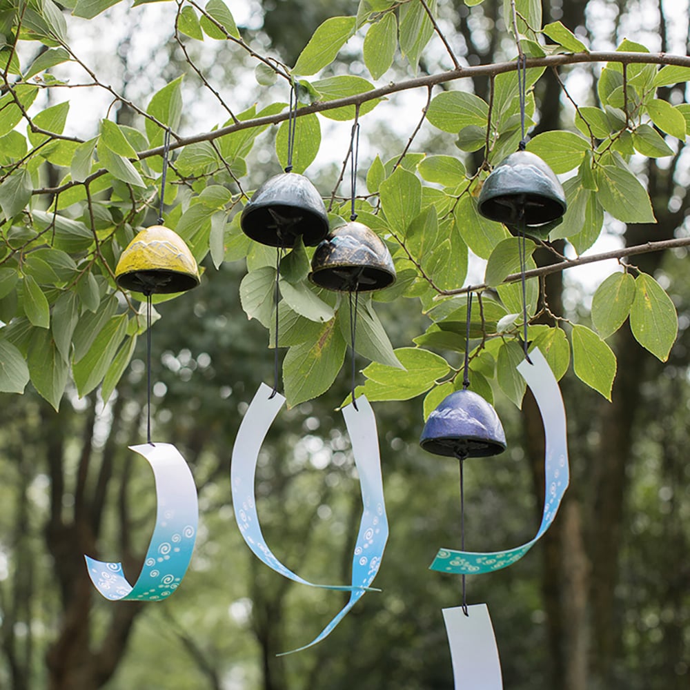 Questions et Réponses pour Carillons à vent Mount Fuji en fer, 5 pièces, pour jardin, terrasse, balcon, décoration d'intérieur