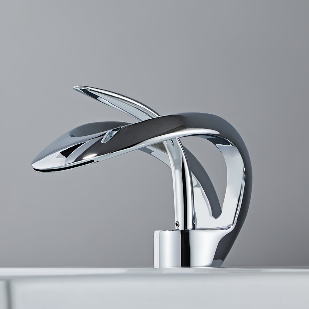 Hodnocení zákazníků pro položku Moderní elegantní vodopádový koupelnový kohoutek s jednou pákou, masivní mosaz v chromu