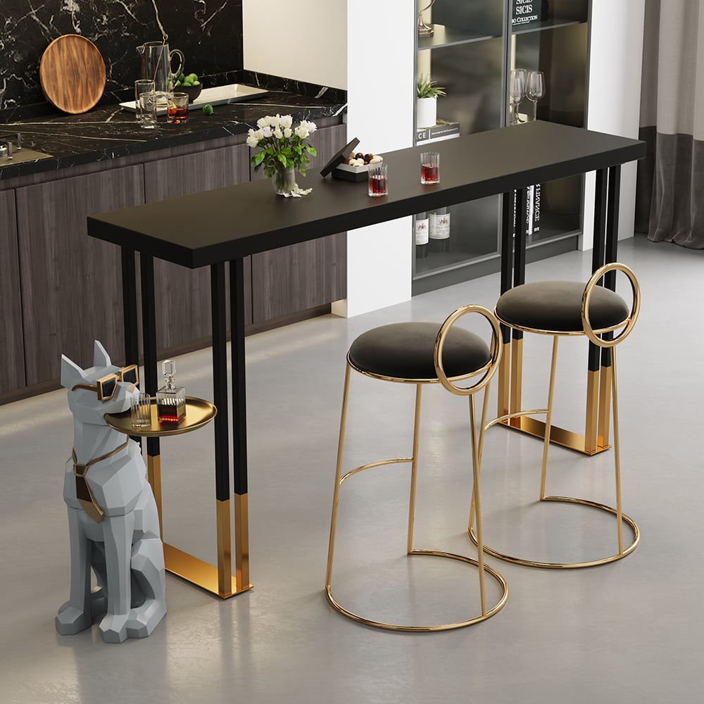 Questions and Answers for Modern Grey Dog Resin End Table with Tray Top and Tissue Box