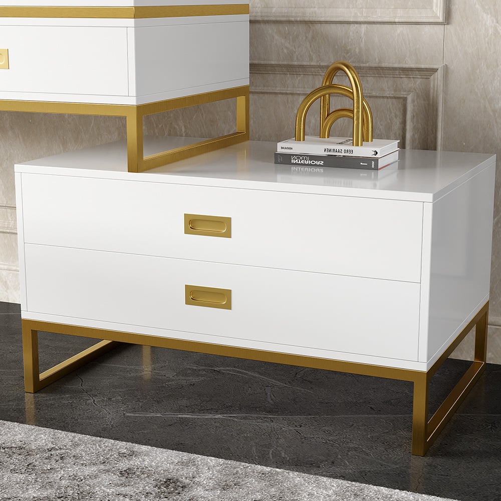 Questions et Réponses pour Coiffeuse extensible moderne blanche avec miroir et tabouret inclus